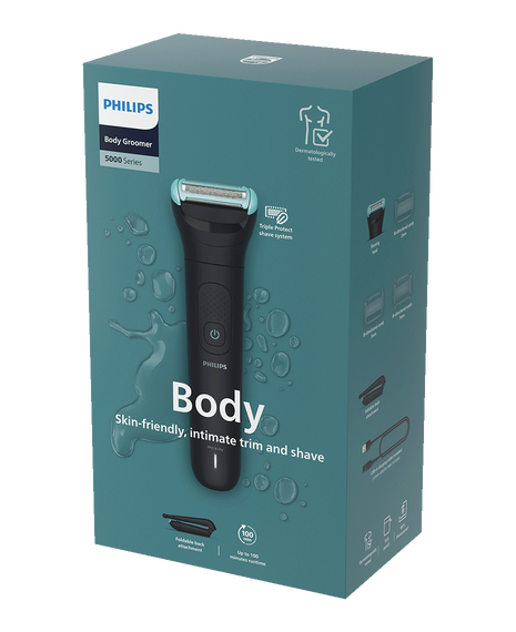 Series 5000 Waterproof Body Groomer with Pouch