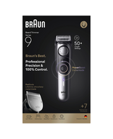 Series 9 Waterproof Beard Trimmer with 7 Barbering Tools & Accessories