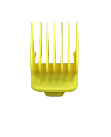 Magnetic Hair Clipper Guide Comb #5 - 16MM - Yellow
