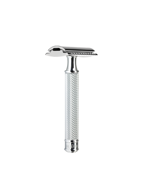 TRADITIONAL Closed Comb Safety Razor - Chrome
