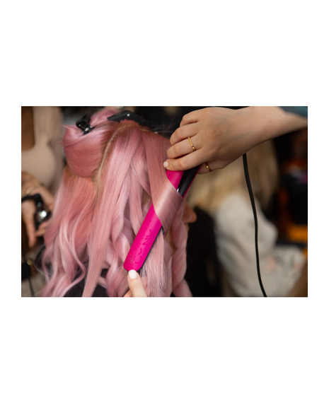 platinum+ hair straightener limited edition take control in orchid pink