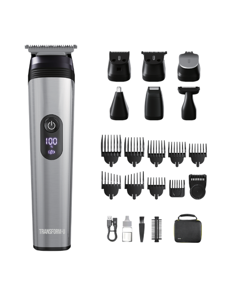 Stainless Steel sUper-close+ Trimmer - Silver