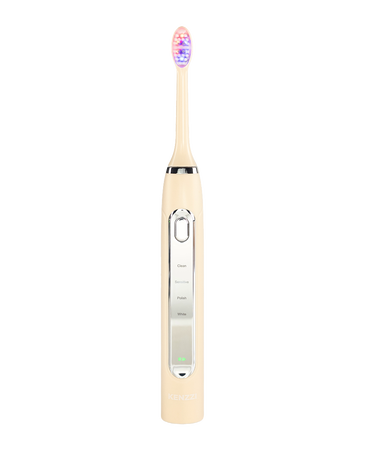 LED Whitening Sonic Electric Toothbrush - Sand