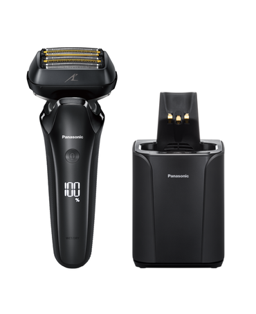 6-Blade Wet & Dry Electric Shaver with Clean & Charge Station