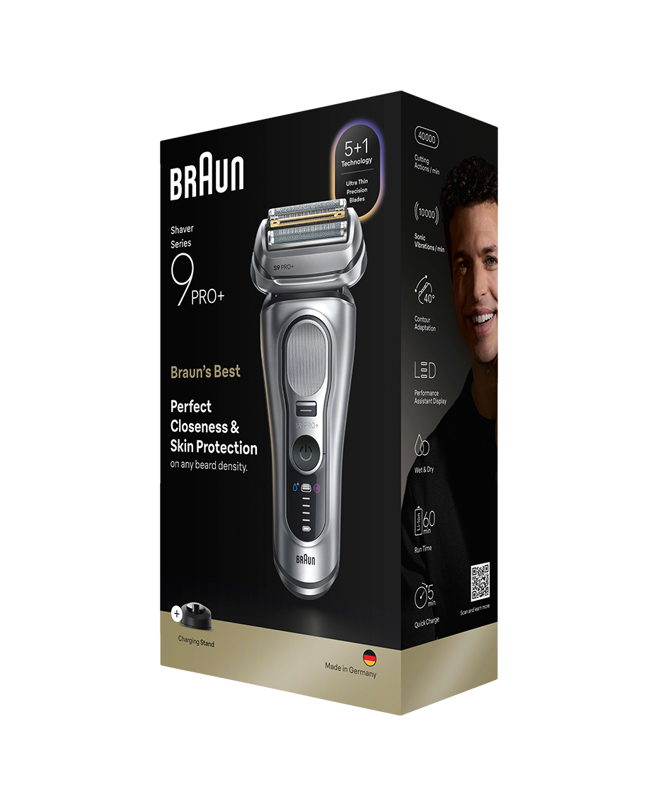 Braun | Series 9 PRO+ Wet & Dry Electric Shaver | Shaver Shop