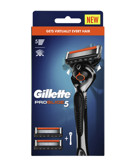 Fusion ProGlide 5 Flexball Razor with Blades Refill 2 Pack
