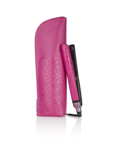 platinum+ hair straightener limited edition take control in orchid pink