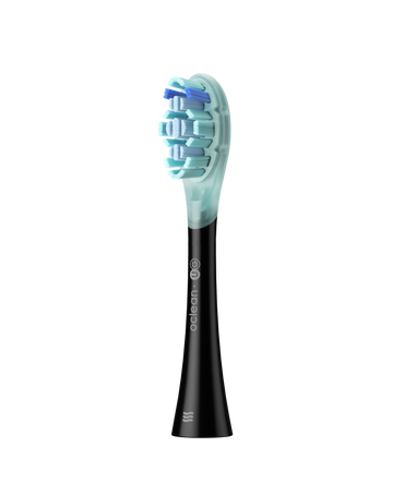 Ultra Gum Care Replacement Brush Head Refills 2 Pack - Black