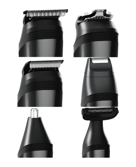 Stainless Steel sUper-close+ Trimmer - Black