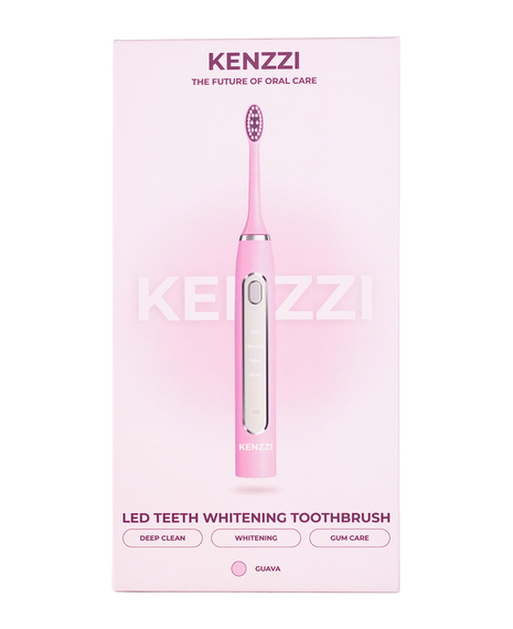 LED Whitening Sonic Electric Toothbrush - Guava