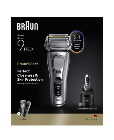 Series 9 PRO+ Wet & Dry Electric Shaver with 6-in-1 SmartCare Center & PowerCase