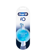 iO Advanced Clean Brush Head Refills 2 Pack - White