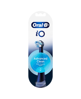 iO Advanced Clean Brush Head Refills 2 Pack - Black