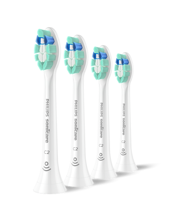 Sonicare C2 Plaque Control Brush Head Refills 4 Pack - White