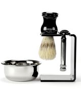 4 Piece Shave Set with Boar Bristle Brush