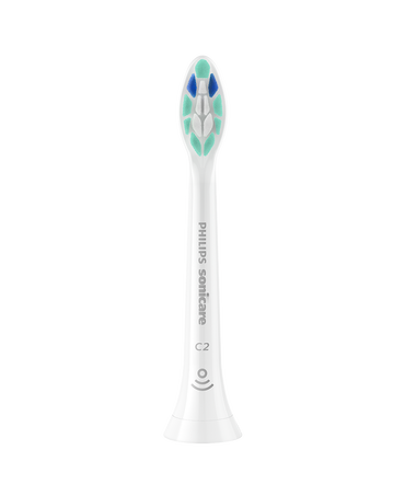 Sonicare C2 Plaque Control Brush Head Refills 4 Pack - White