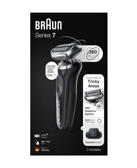 Series 7 Wet & Dry Electric Shaver with Precision Trimmer Head