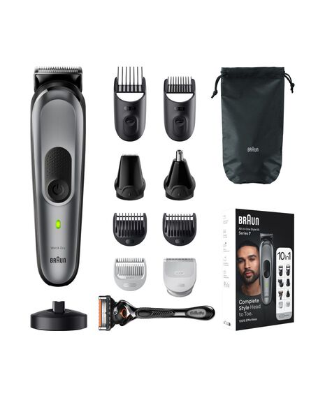 Series 7 10-in-1 All-in-One Waterproof Style Grooming Kit with Charging Stand