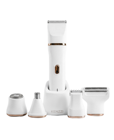 5-in-1 Face & Body Trimmer & Shaver with Stand