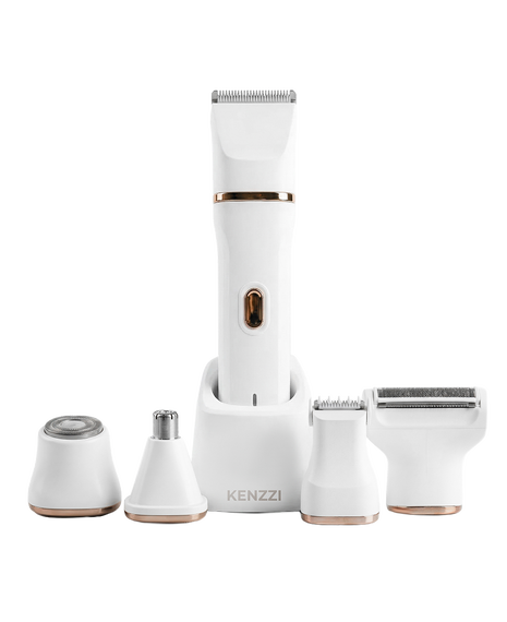 5-in-1 Face & Body Trimmer & Shaver with Stand