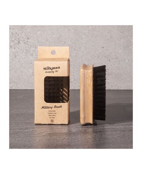 Bamboo Military Hair & Beard Brush