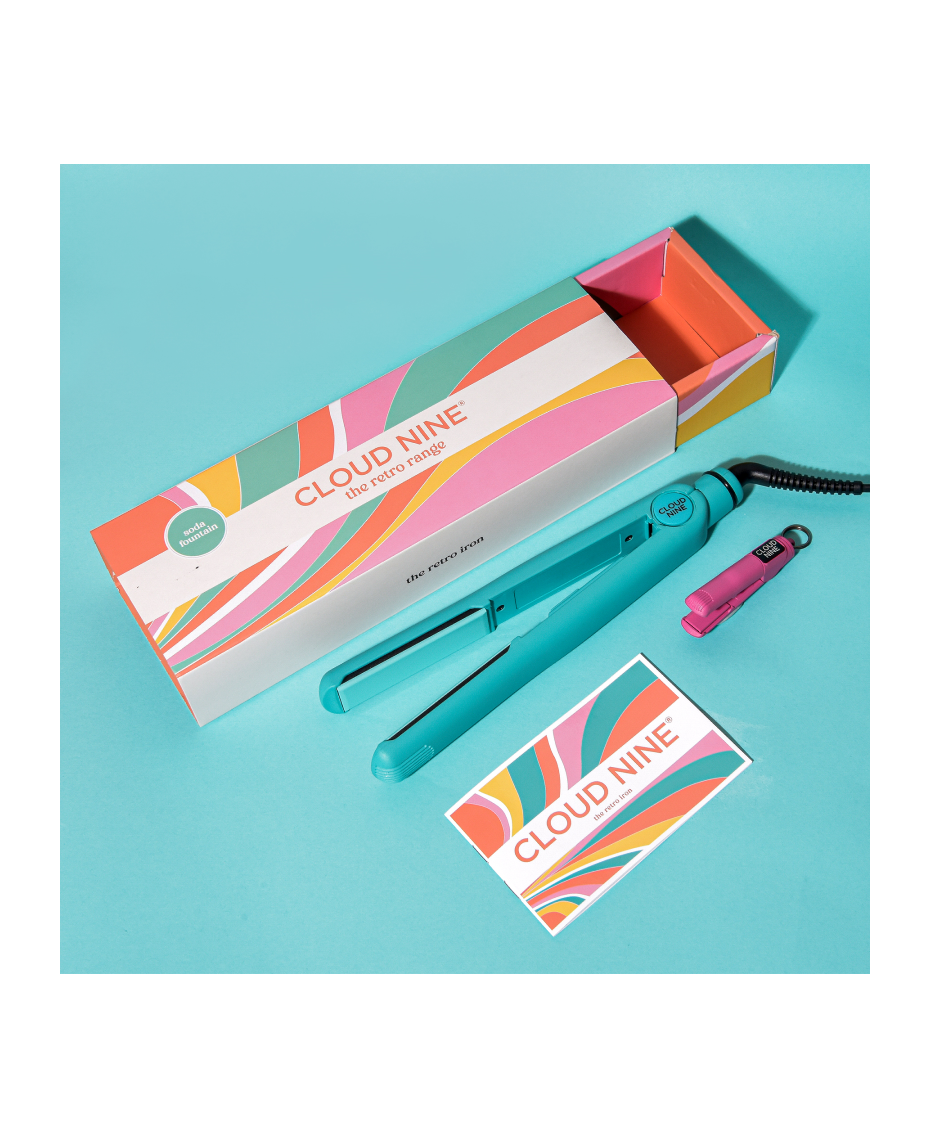 CLOUD NINE The Retro Iron Soda Fountain Blue Shaver Shop