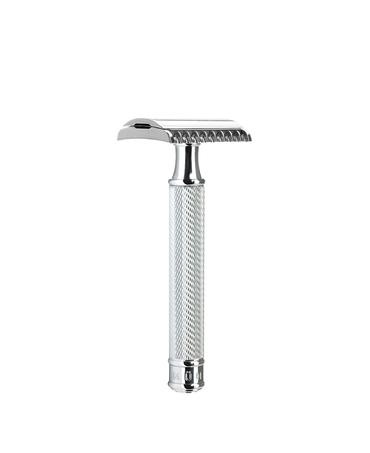 TRADITIONAL Open Comb Safety Razor - Chrome