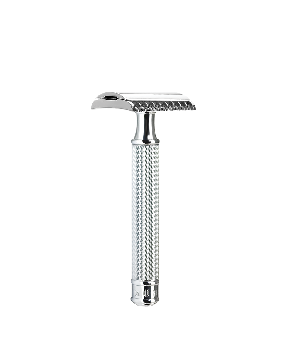 Muhle | TRADITIONAL Open Comb Safety Razor - Chrome | Shaver Shop