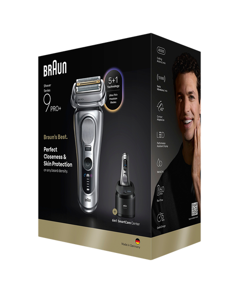 Series 9 PRO+ Wet & Dry Electric Shaver with 6-in-1 SmartCare Center