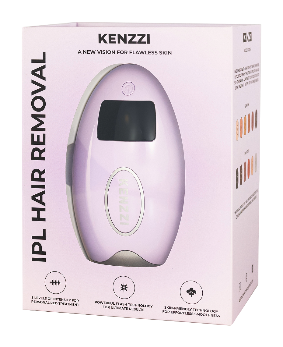 KENZZI | IPL Hair Removal Device - Purple | Shaver Shop