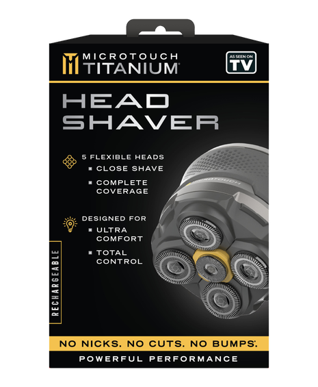 MicroTouch Titanium Head Shaver