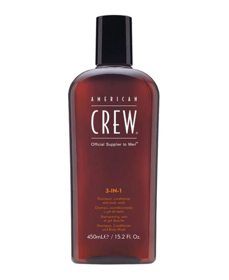 3-In-1 Shampoo, Conditioner & Body Wash - 450mL