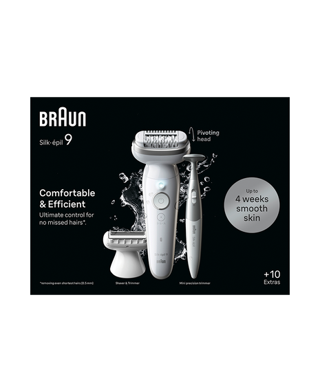Silk-&eacute;pil 9 3D Epilator with Bikini Trimmer & 9 Extras