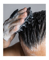 Scalp Massager & Hook - Charcoal