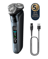 Series i9000 Wet & Dry Electric Shaver with Quick Clean Pod