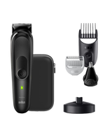 Series 7 17-in-1 All-in-One Waterproof Style Grooming Kit with Premium Travel Case and Charging Stand