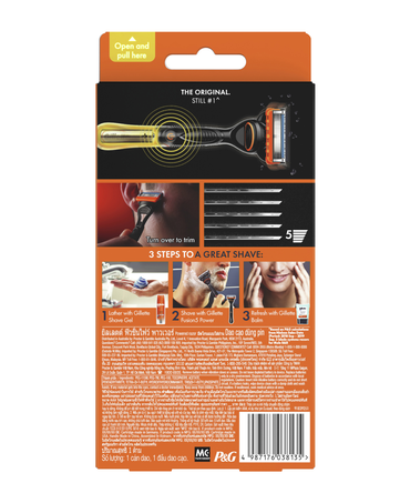 Fusion5 Power Razor with Blade