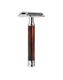 Safety Razor Closed Comb - Tortoise Shell