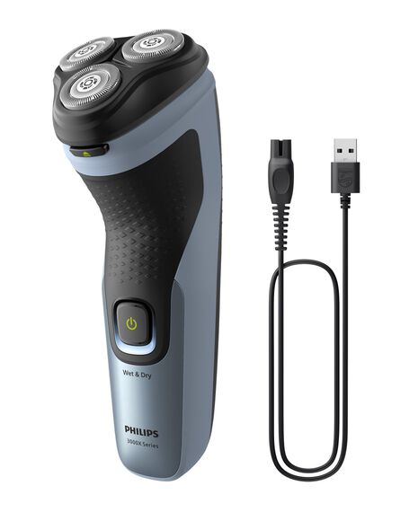 Series 3000X Wet & Dry Electric Shaver - Blue