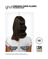 chronos curve classic tong hair curler