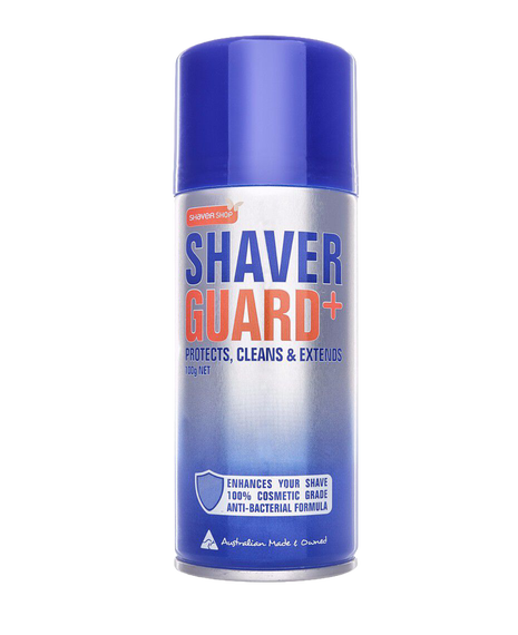Shaver Guard+ Lubricant & Sanitising Cleaning Spray 100g