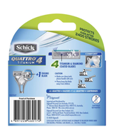 Quattro 5 Razor Blade Refills 4 Pack