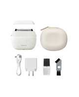 5-Blade Wet & Dry Compact Electric Shaver - White NAGORI