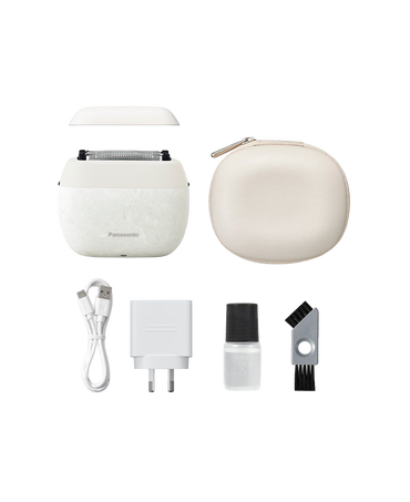 5-Blade Wet & Dry Compact Electric Shaver - White NAGORI