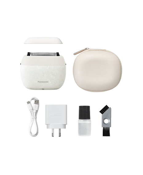 5-Blade Wet & Dry Compact Electric Shaver - White NAGORI