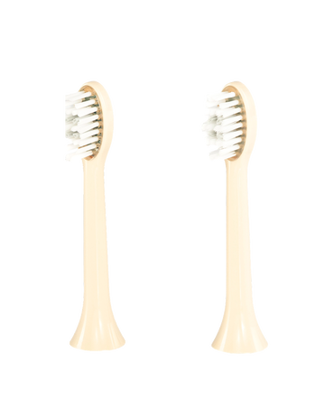 LED Whitening Replacement Brush Head Refills 2 Pack - Sand