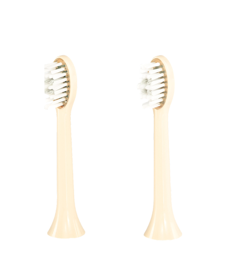 LED Whitening Replacement Brush Head Refills 2 Pack - Sand