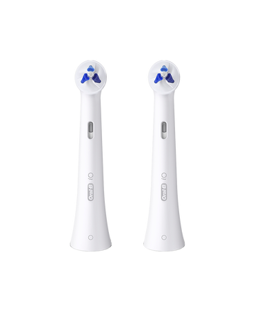 iO Specialised Clean Brush Head Refills 2 Pack - White