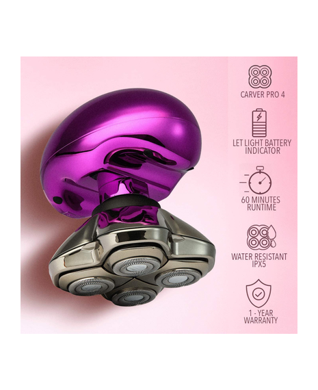 Butterfly Kiss PRO Shaver - Purple