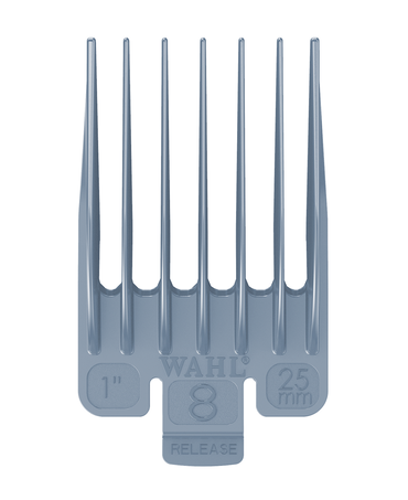 #8 (25mm) Clipper Guide Comb - Light Blue